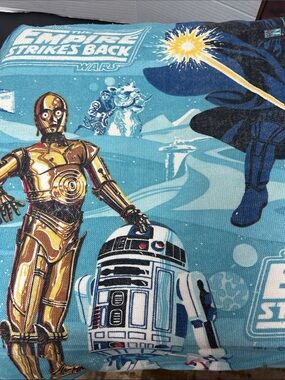 1979 Star Wars The Empire Strikes Back double size blanket